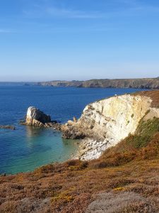Falaise escarpée - Camaret/mer - Finistère - bretagne
